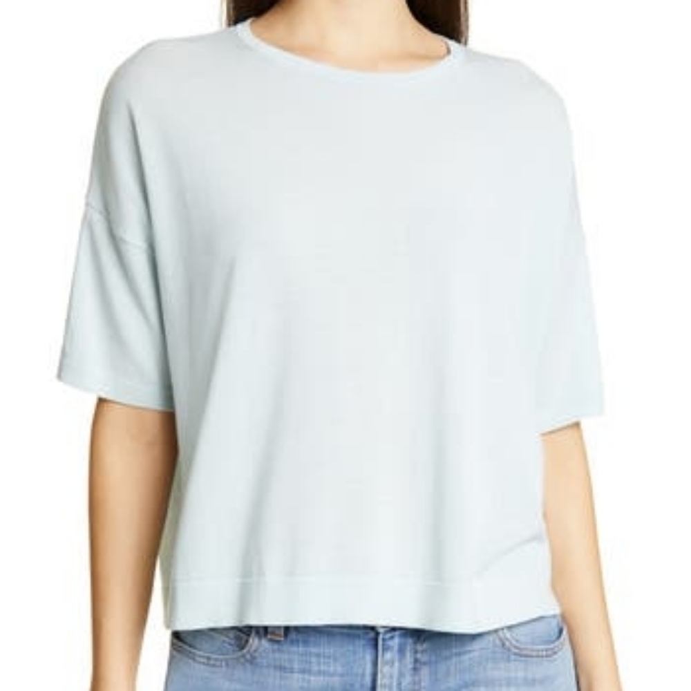 NWT Eileen Fisher Insky Tencel Blouse